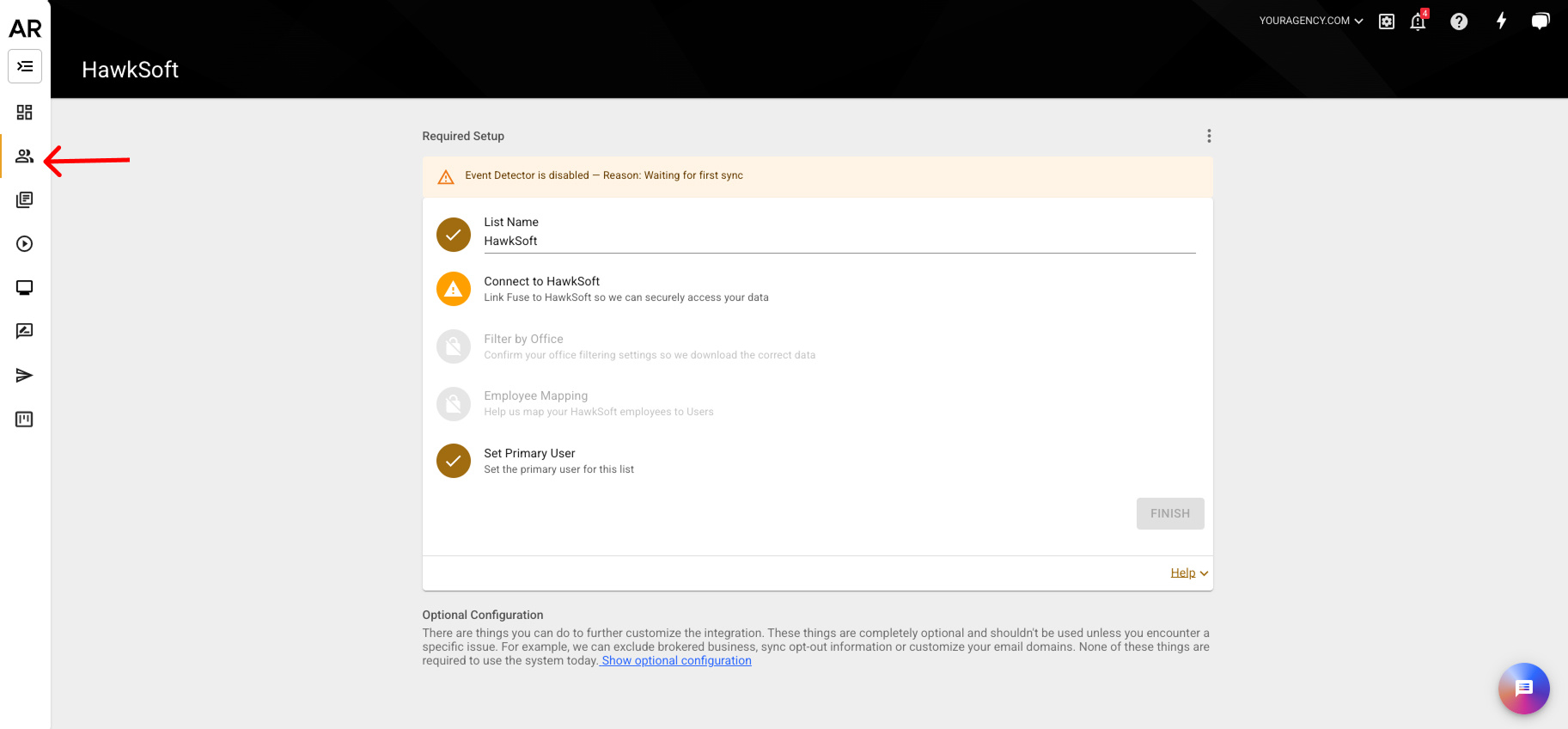 How to Set Up Your Hawksoft Integration With Fuse