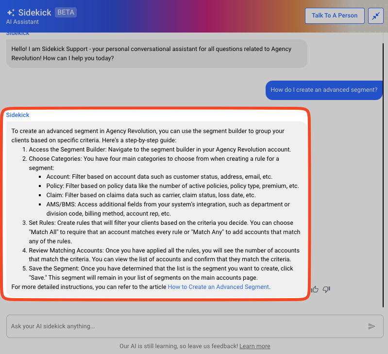 Sidekick Your AIPowered Conversational Assistant